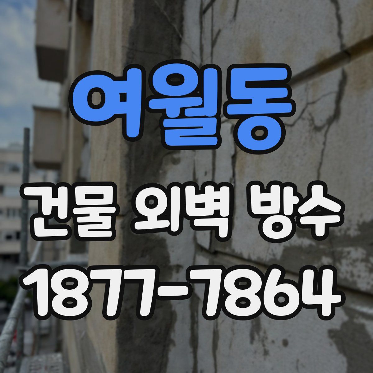 여월동 건물 외벽 방수