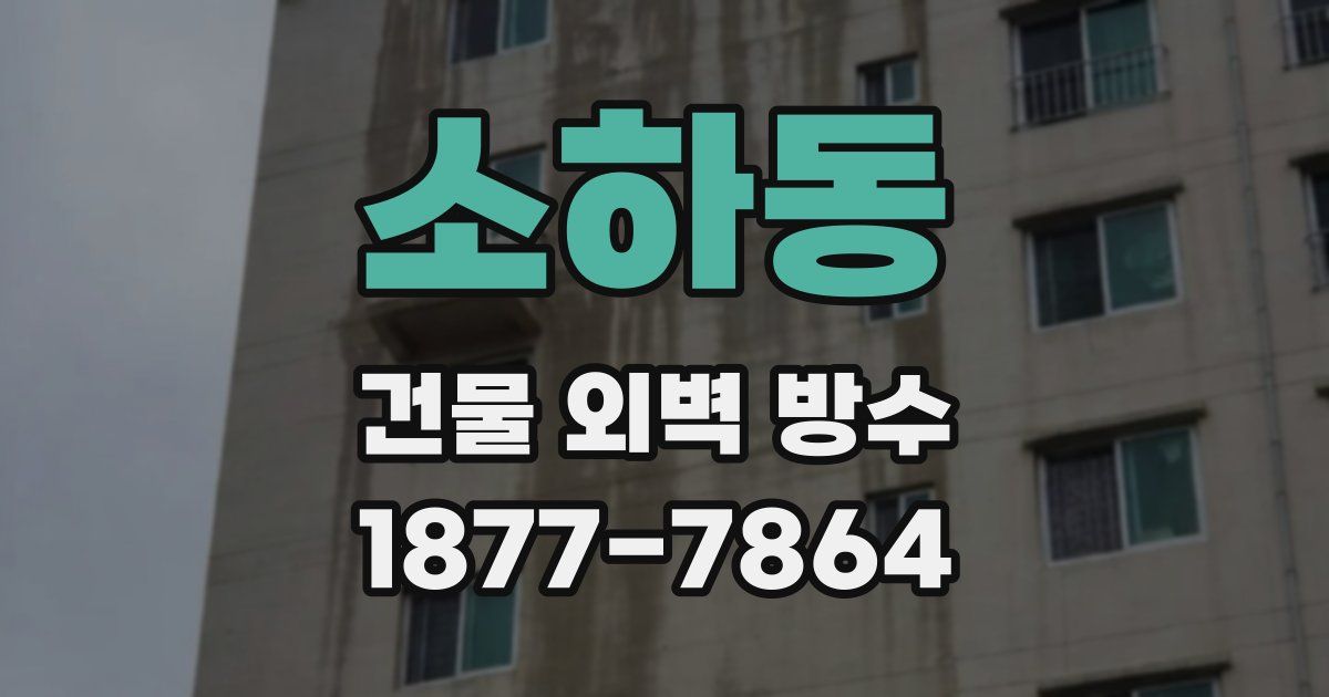 소하동 건물 외벽 방수