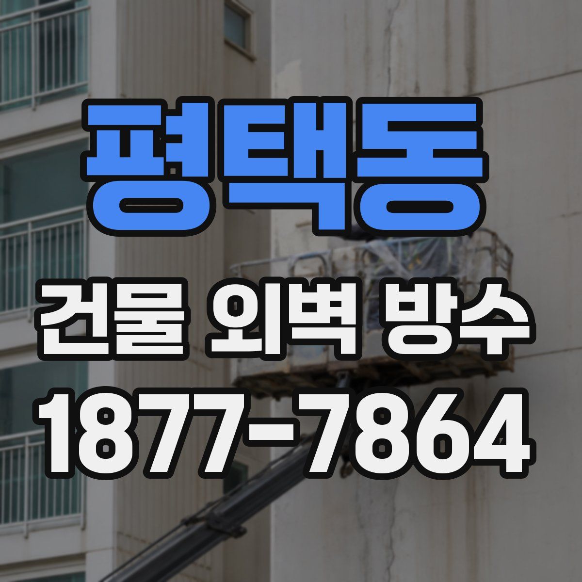 평택동 건물 외벽 방수