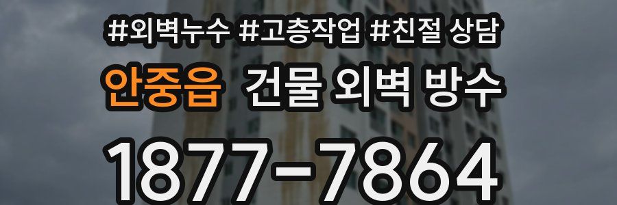 안중읍 건물 외벽 방수