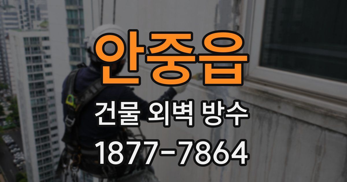 안중읍 건물 외벽 방수