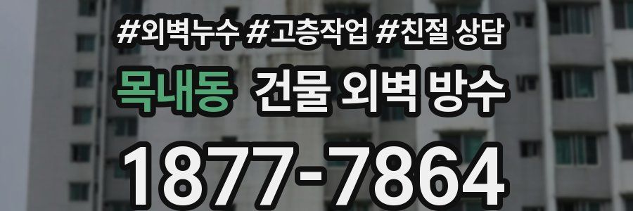 목내동 건물 외벽 방수