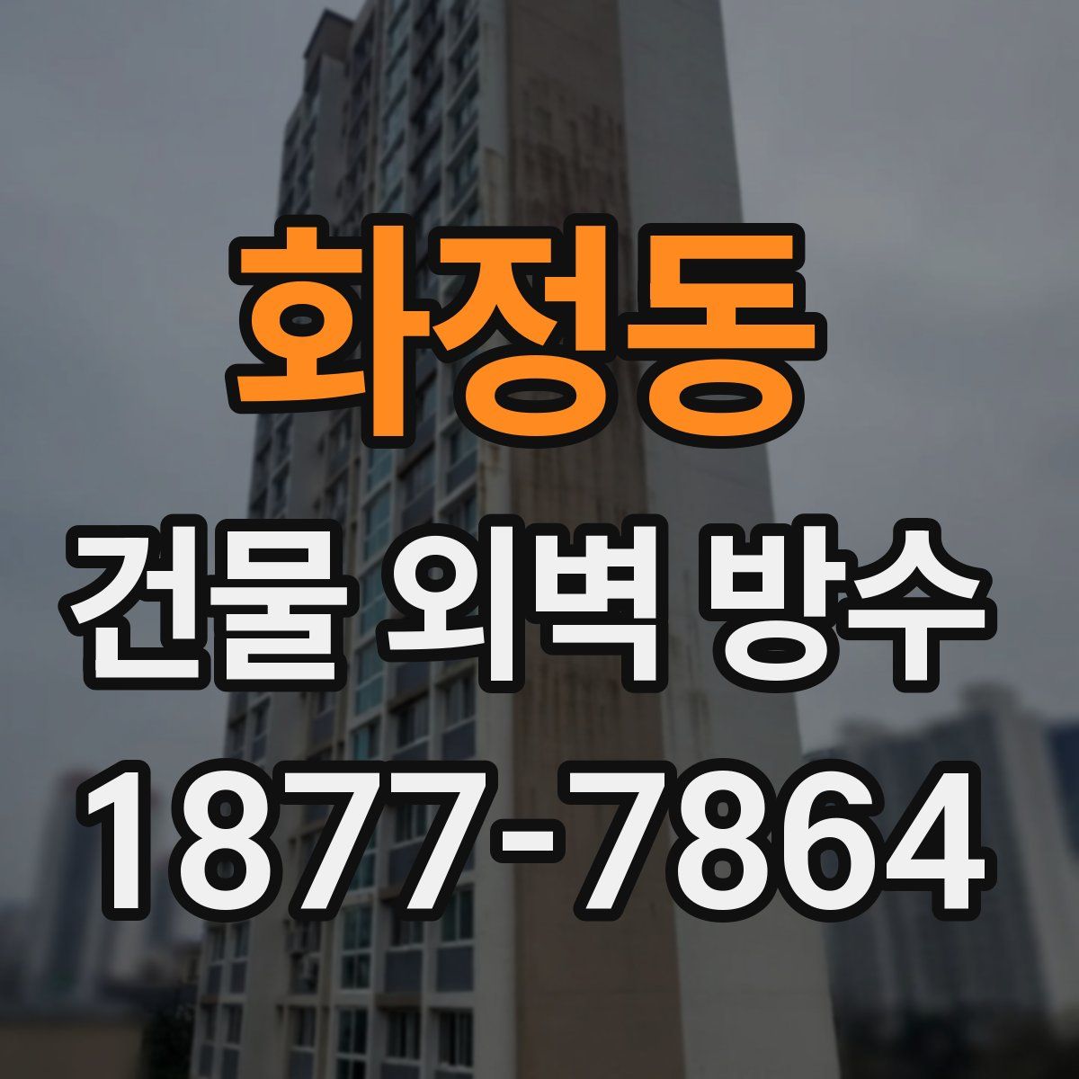 화정동 건물 외벽 방수