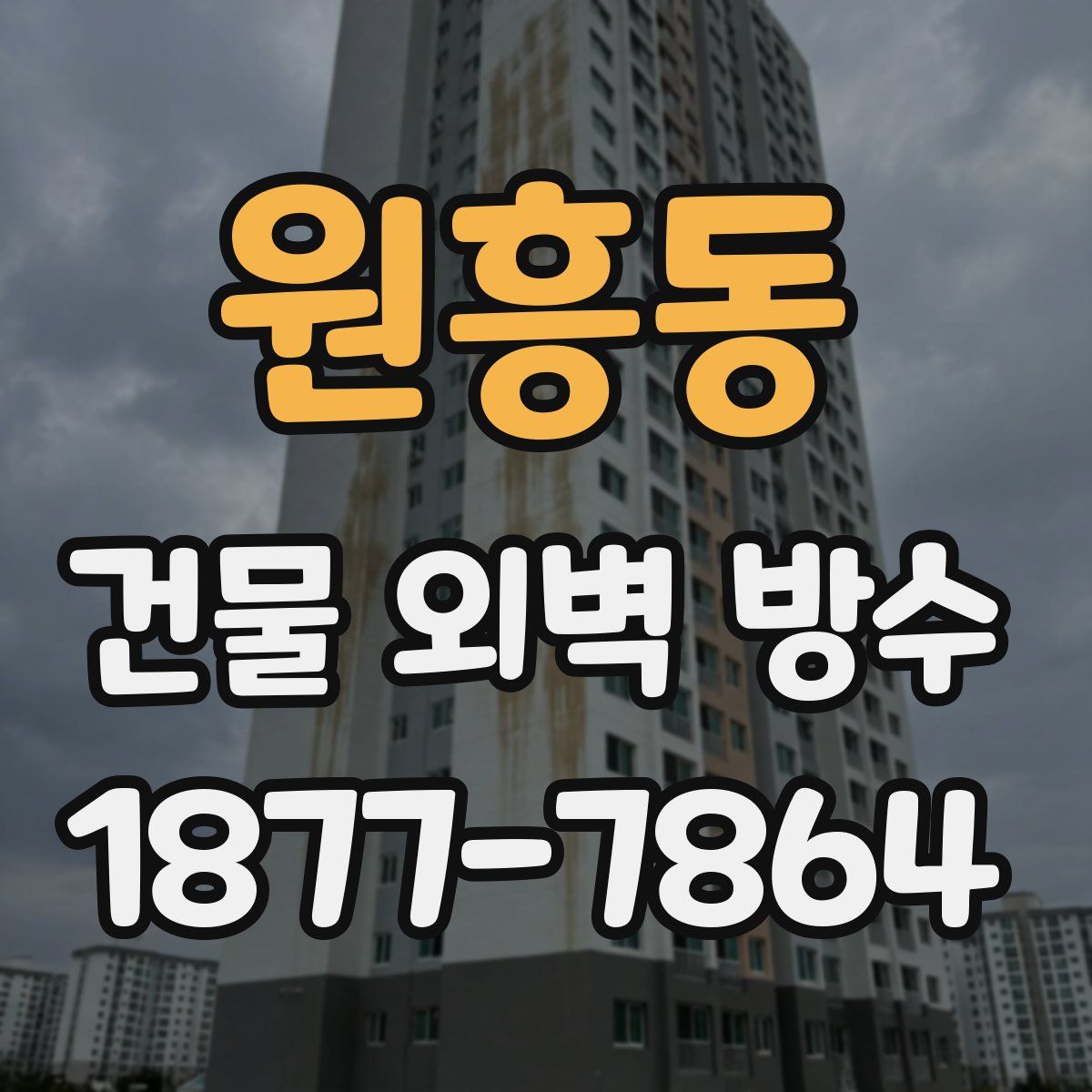 원흥동 건물 외벽 방수