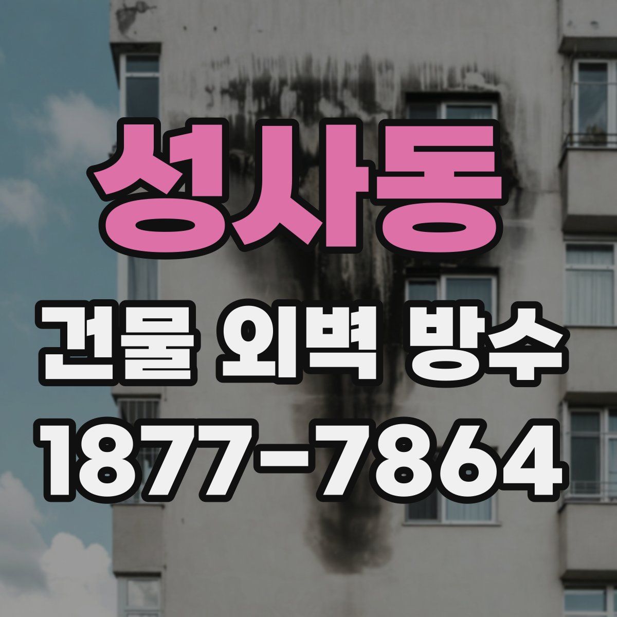 성사동 건물 외벽 방수
