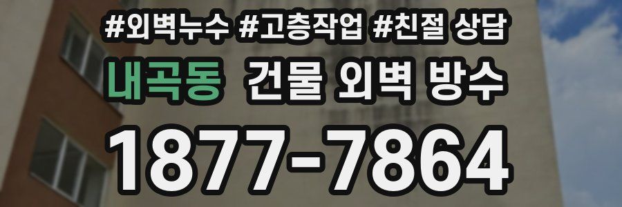 내곡동 건물 외벽 방수
