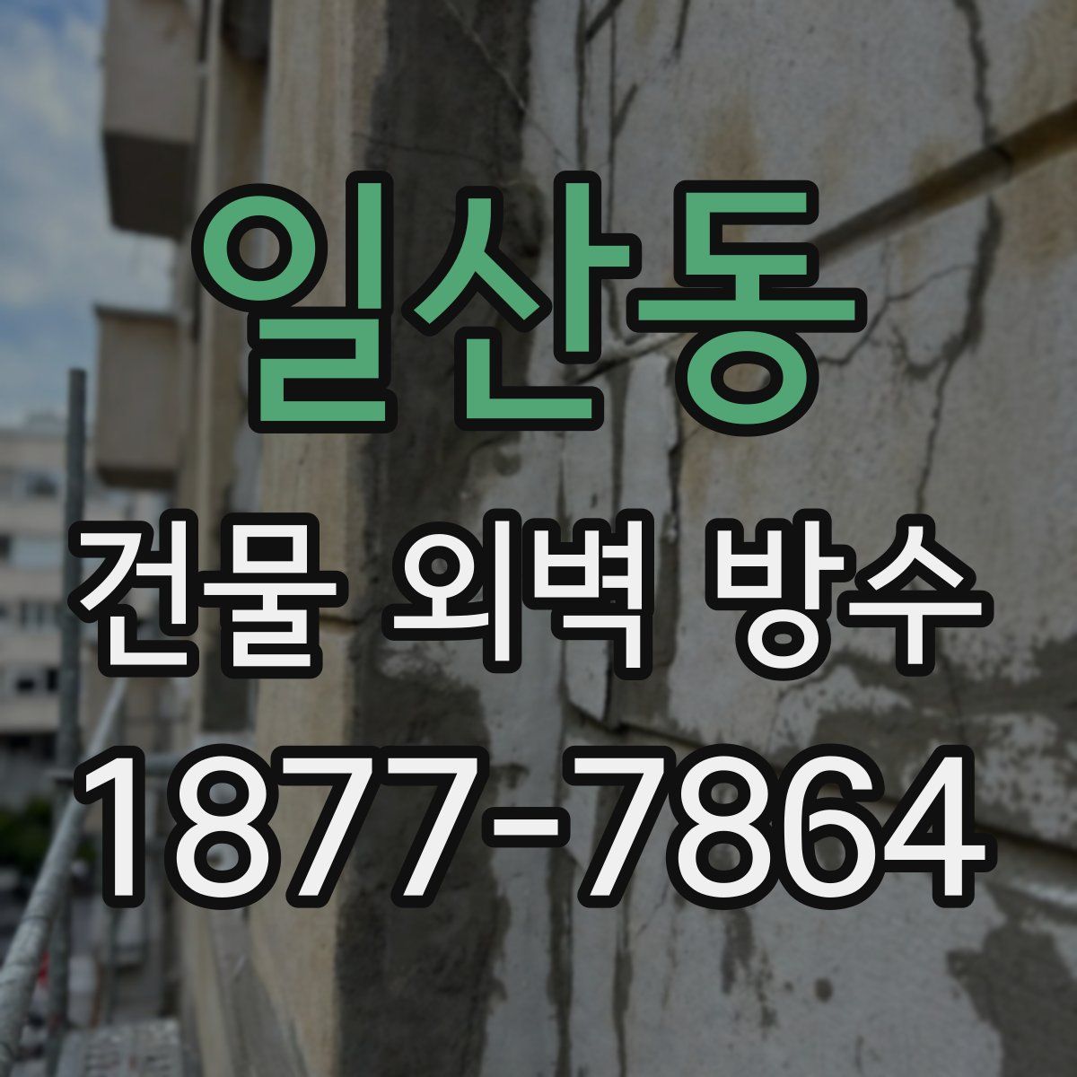 일산동 건물 외벽 방수