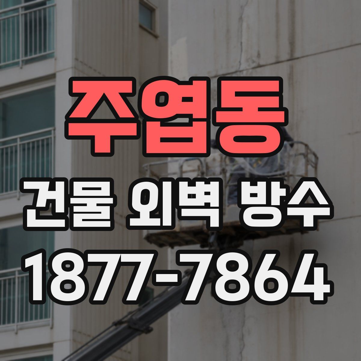 주엽동 건물 외벽 방수