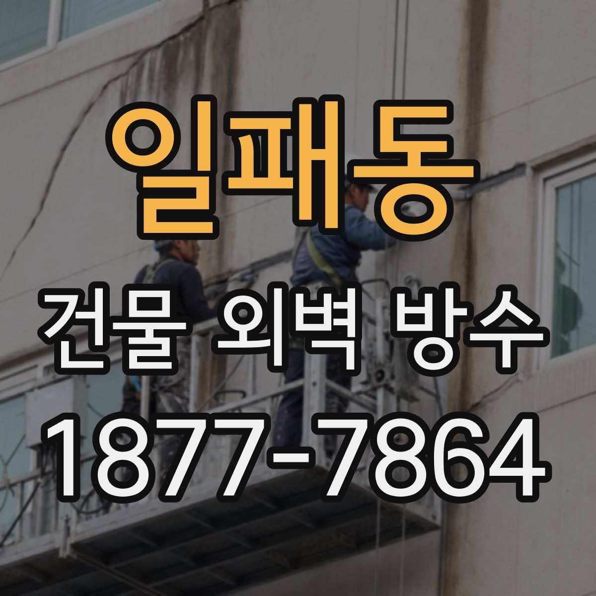 일패동 건물 외벽 방수