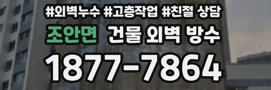 조안면 건물 외벽 방수