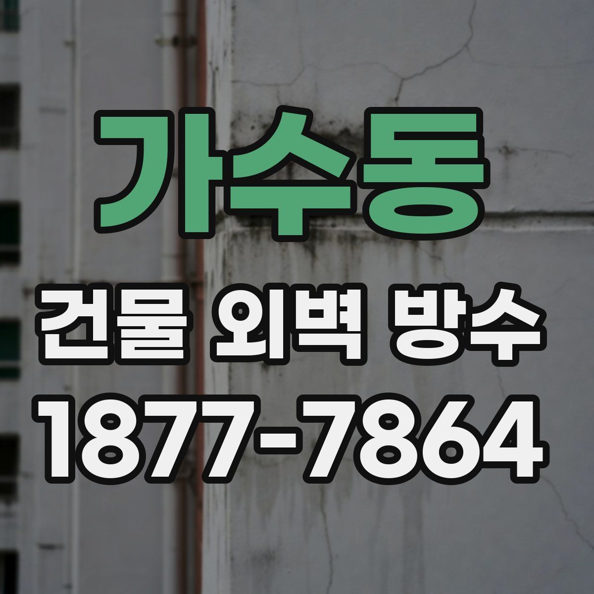 가수동 건물 외벽 방수