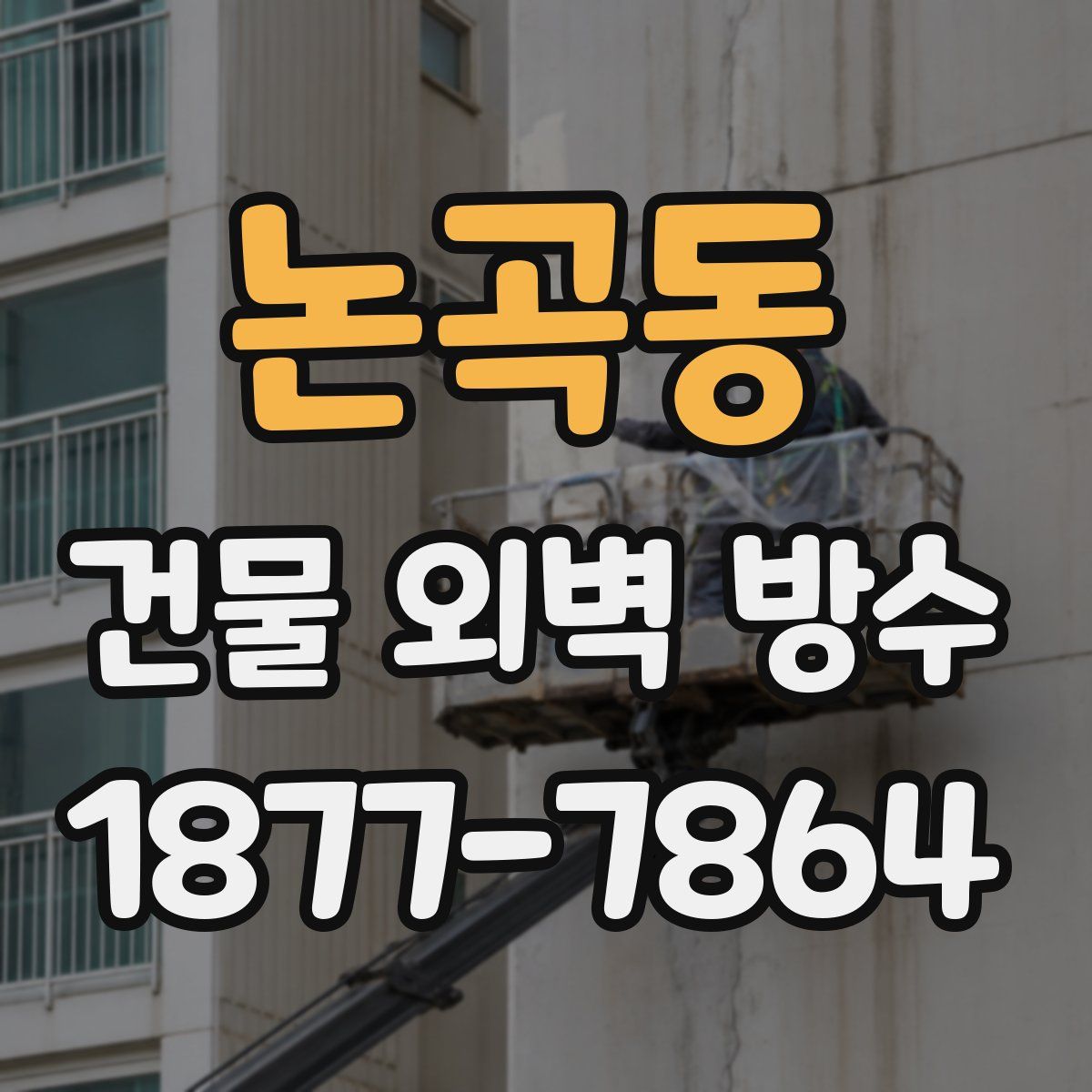 논곡동 건물 외벽 방수