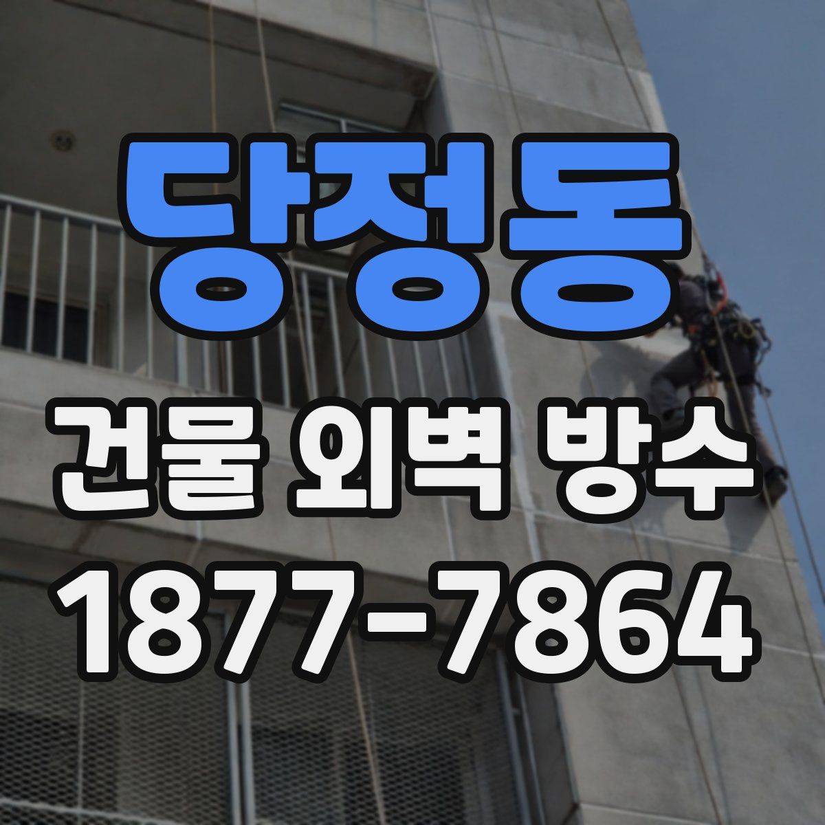 당정동 건물 외벽 방수