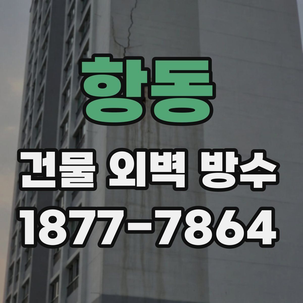 항동 건물 외벽 방수