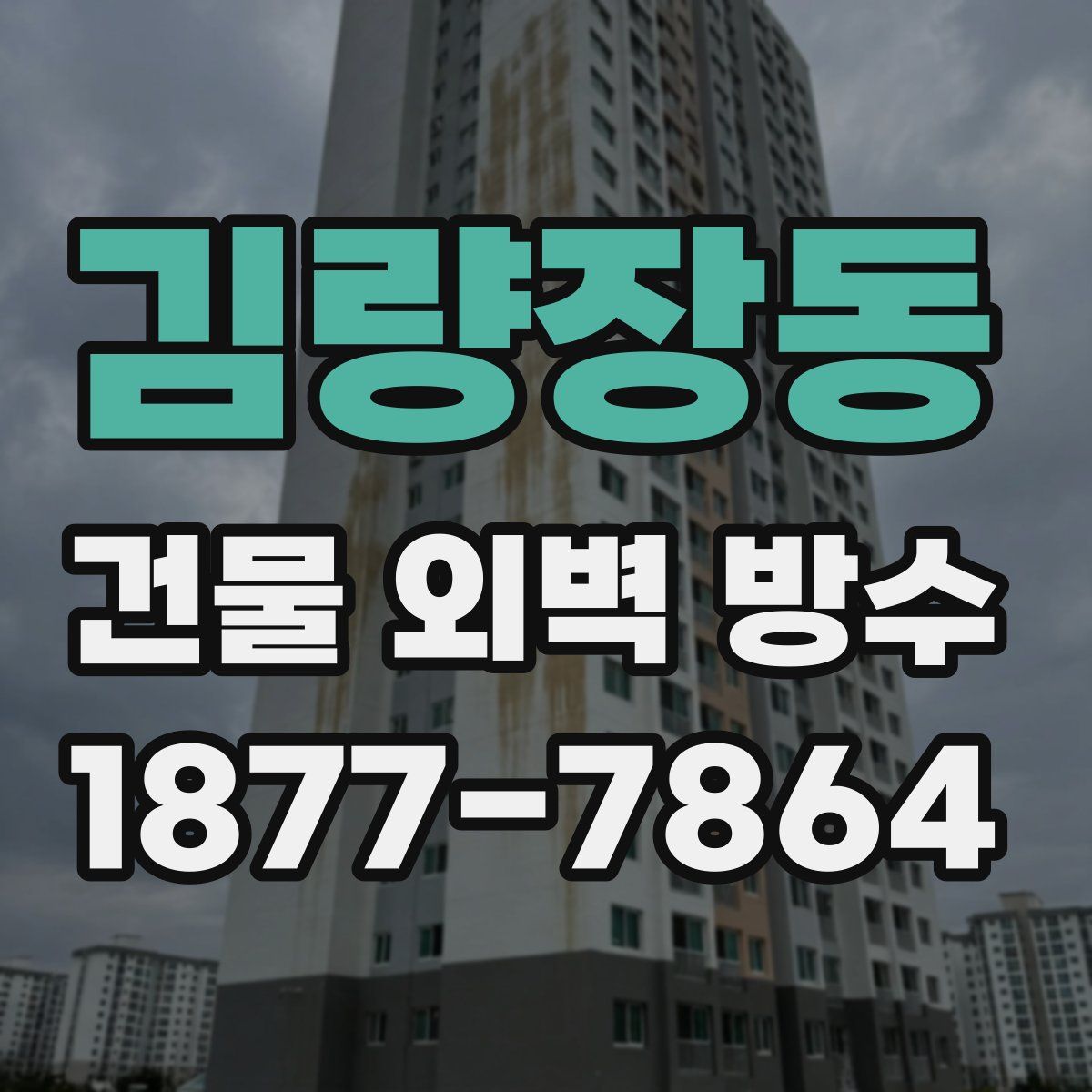 김량장동 건물 외벽 방수
