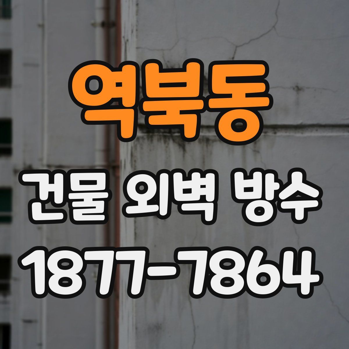 역북동 건물 외벽 방수
