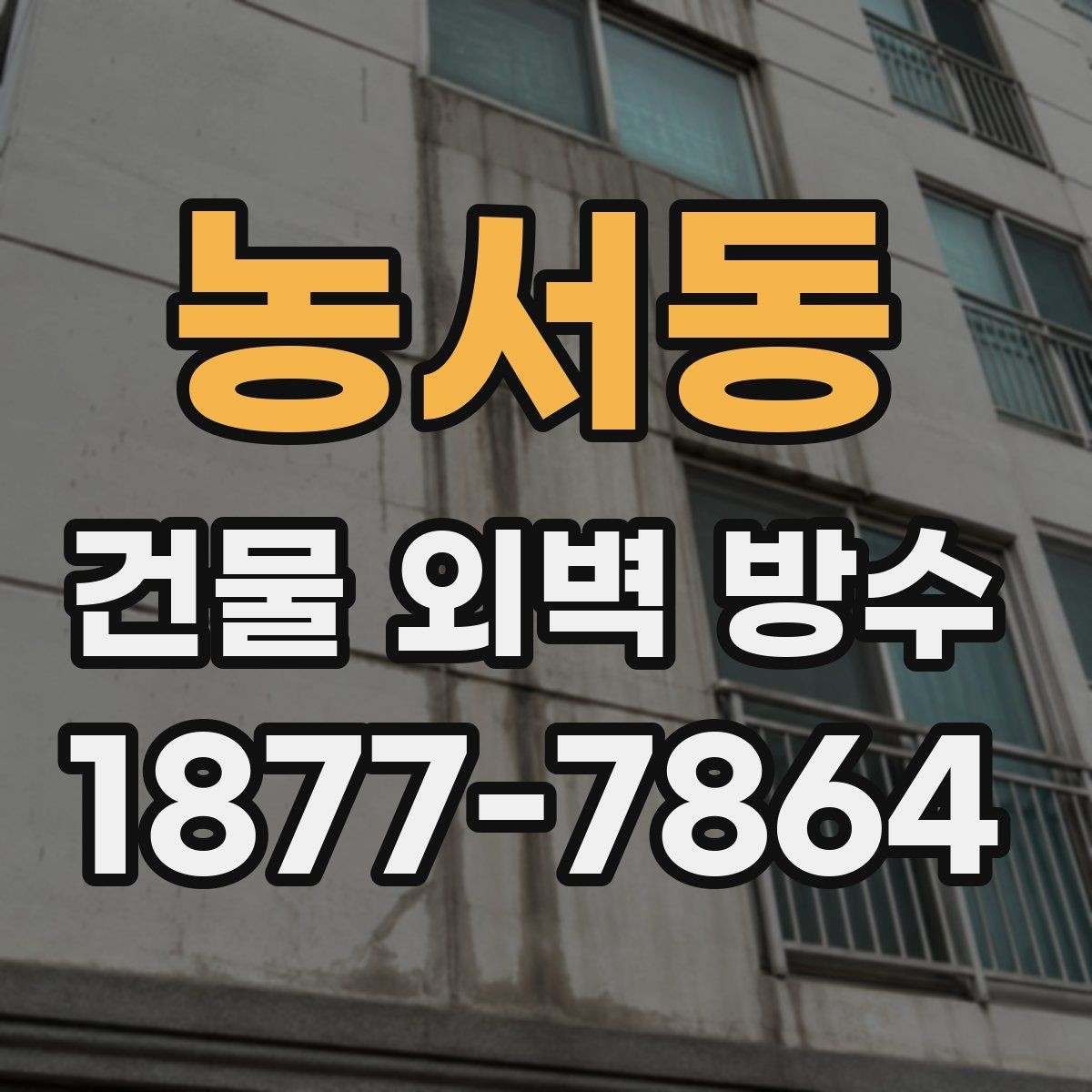 농서동 건물 외벽 방수 점검 주기는 얼마나 될까
