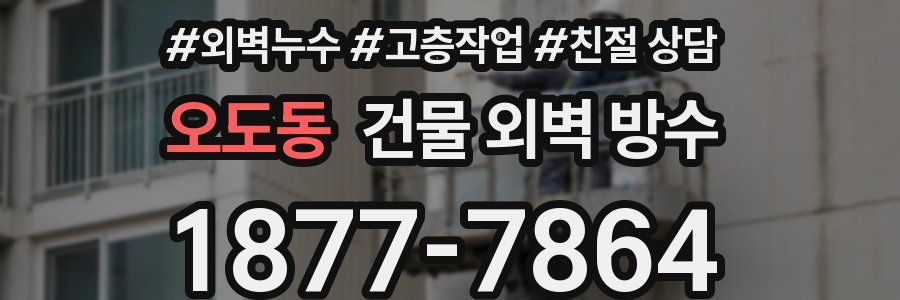 오도동 건물 외벽 방수