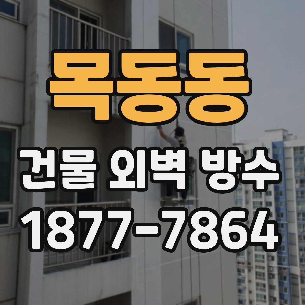목동동 건물 외벽 방수