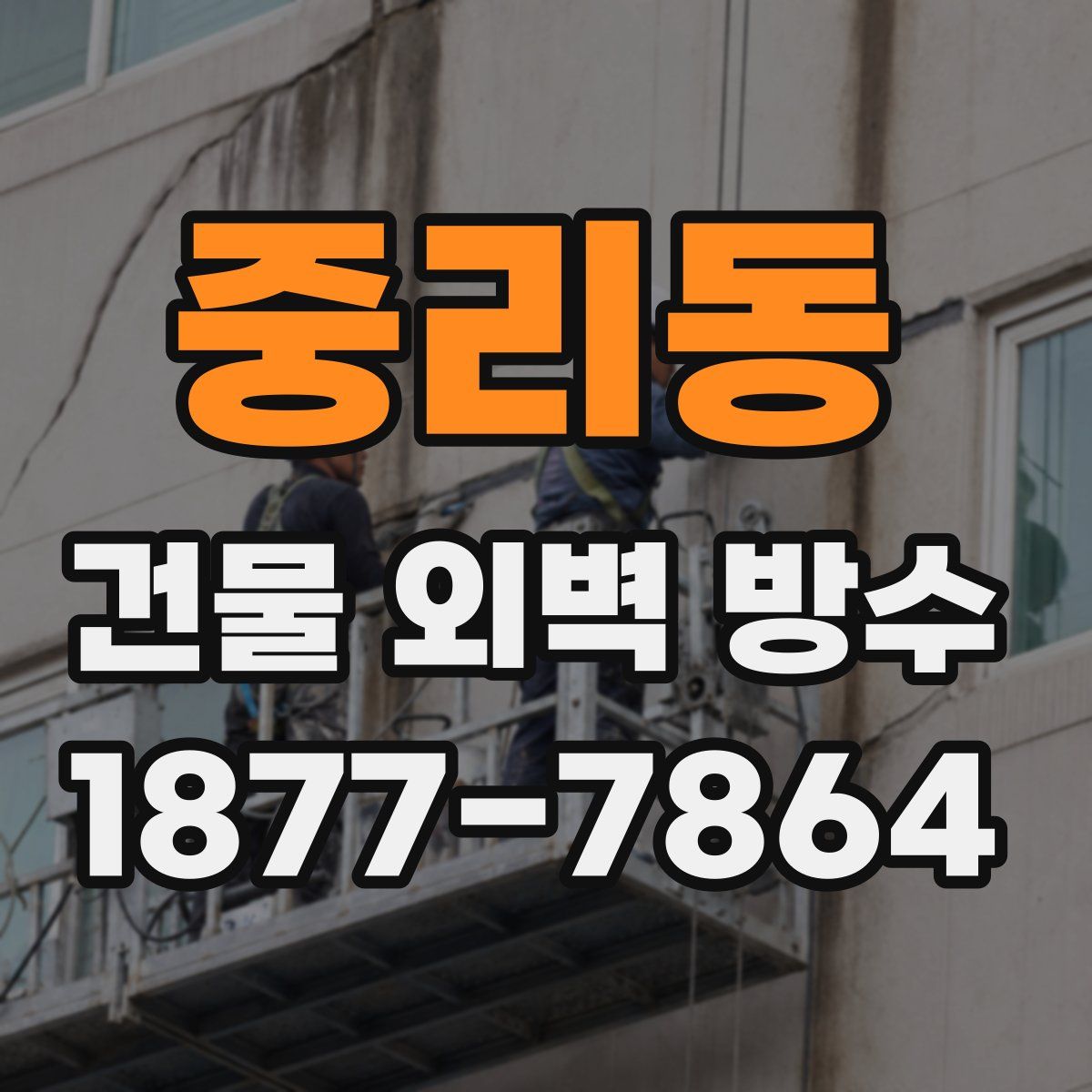 중리동 건물 외벽 방수