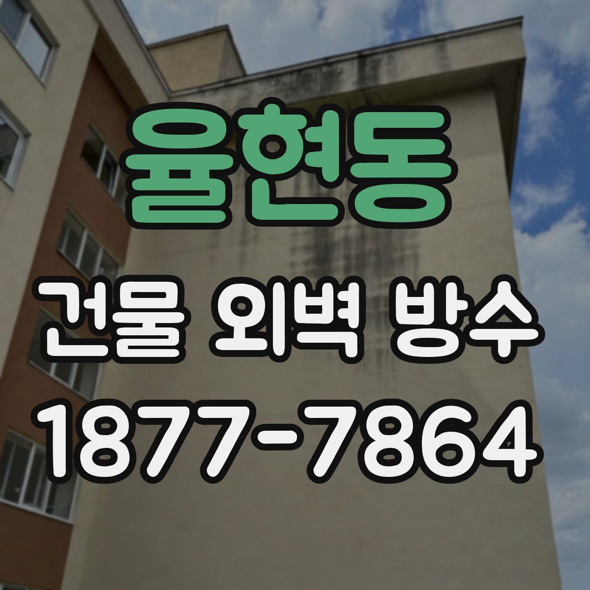 율현동 건물 외벽 방수