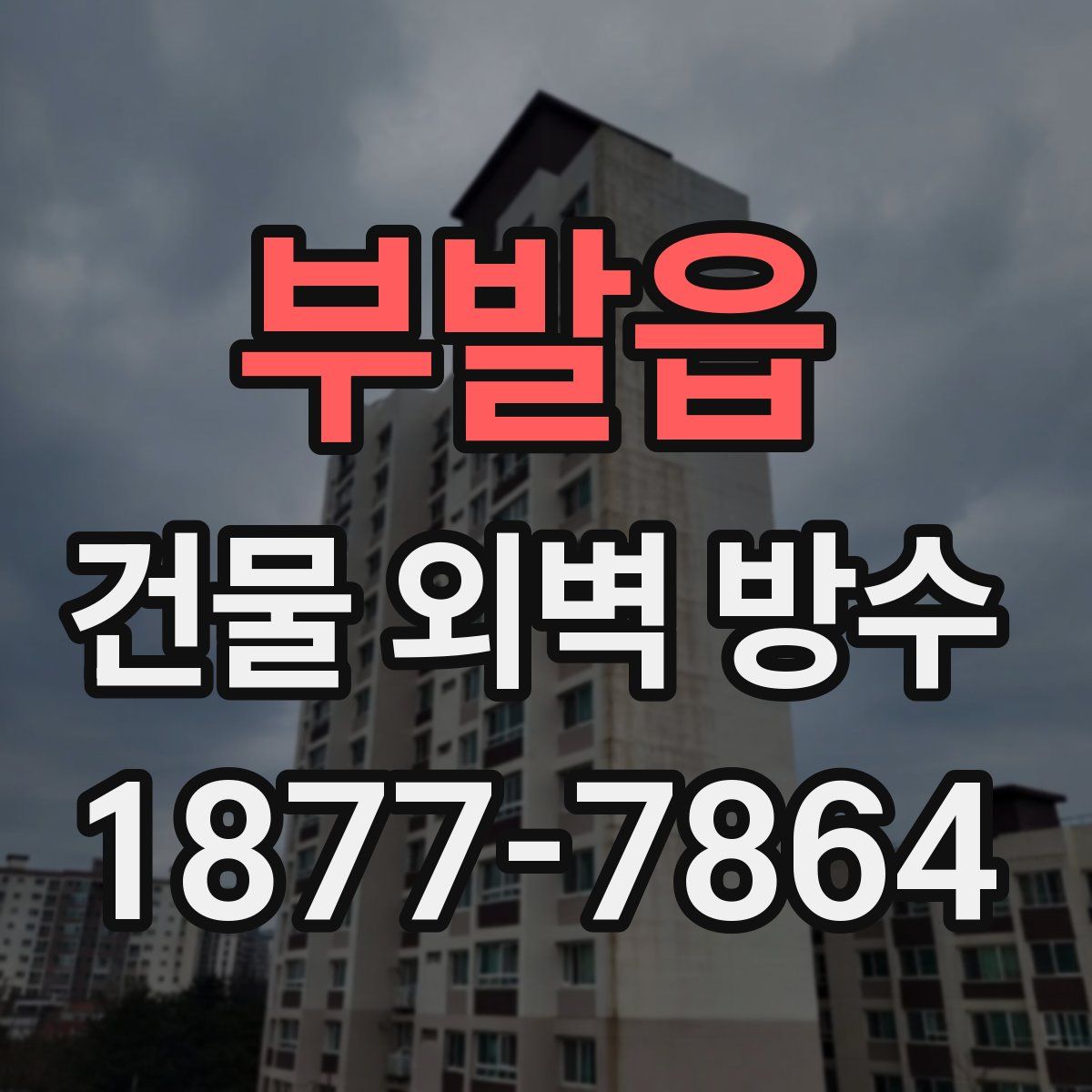 부발읍 건물 외벽 방수