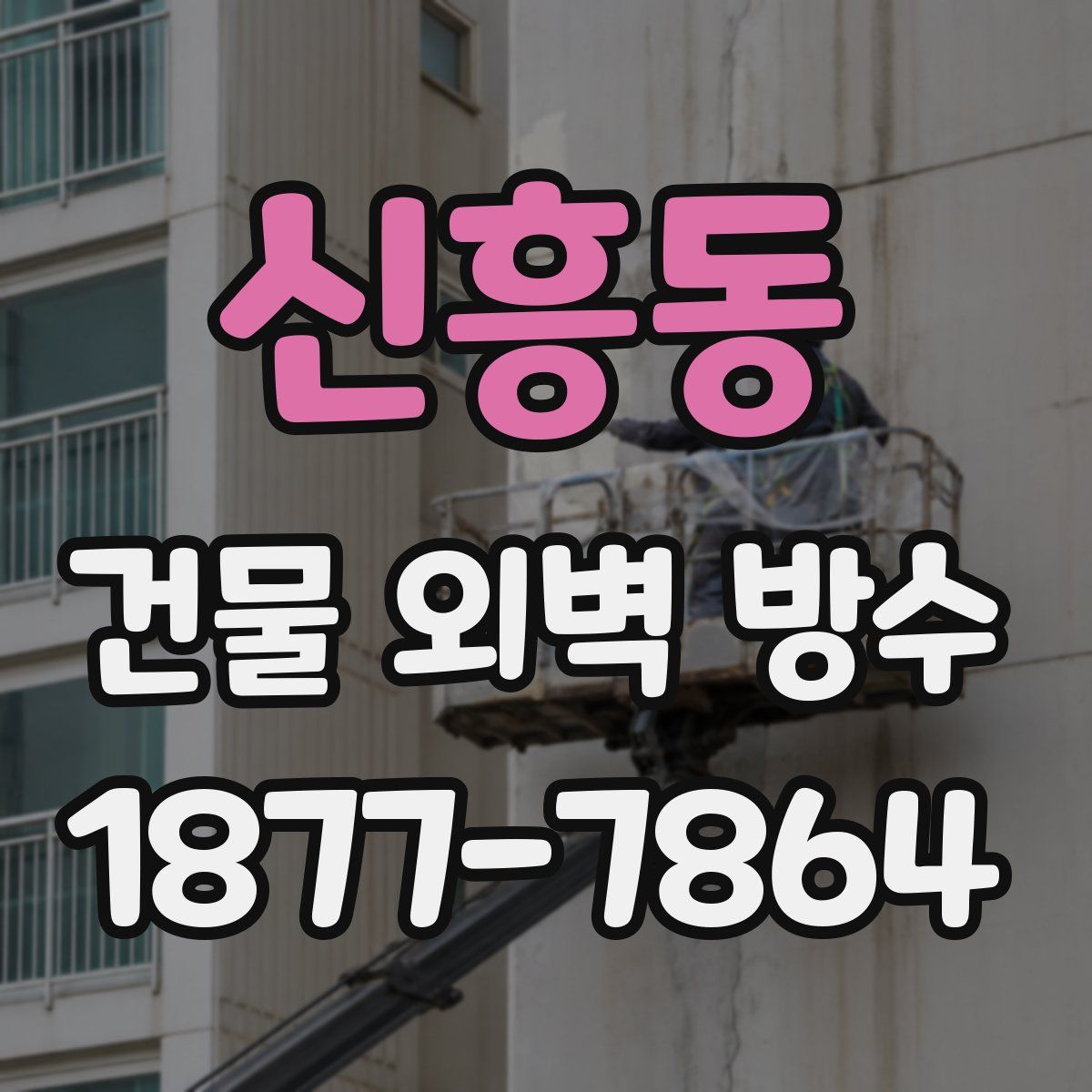 신흥동 건물 외벽 방수