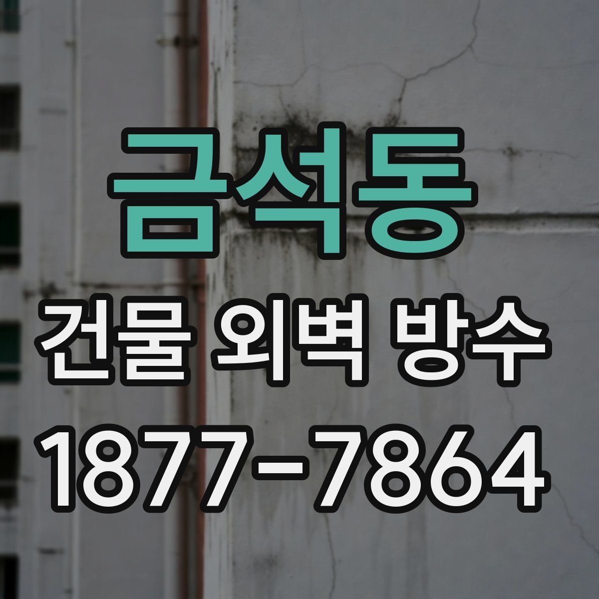 금석동 건물 외벽 방수