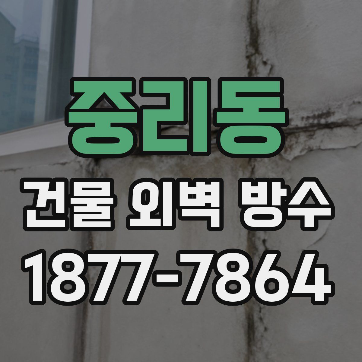 중리동 건물 외벽 방수