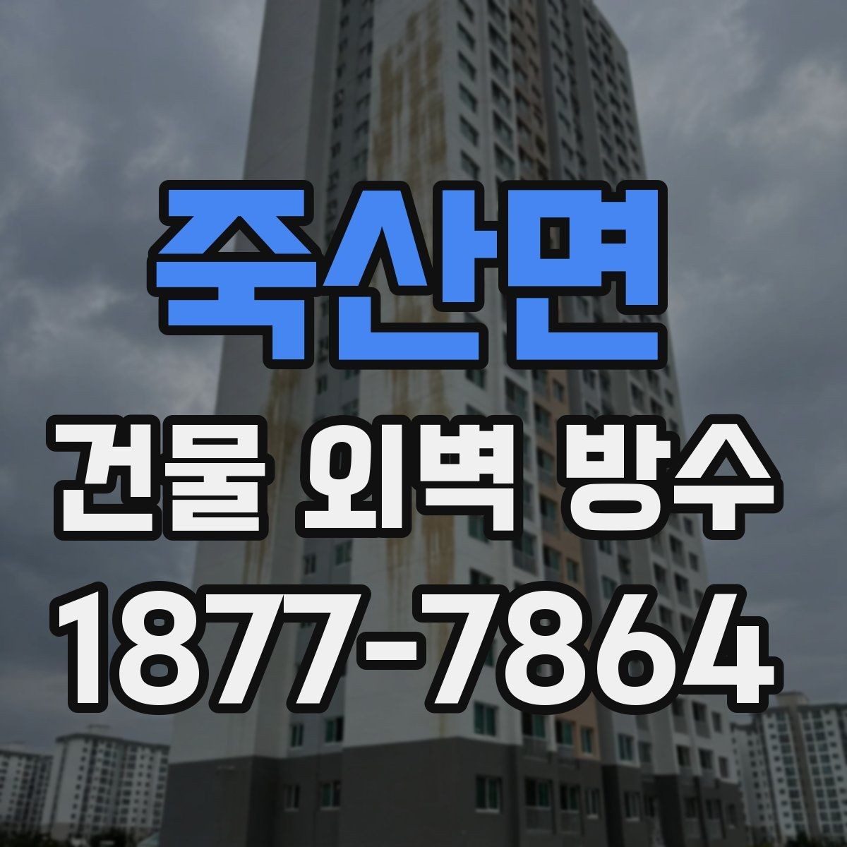 죽산면 건물 외벽 방수 공사 범위가 넓을 때 판단 기준