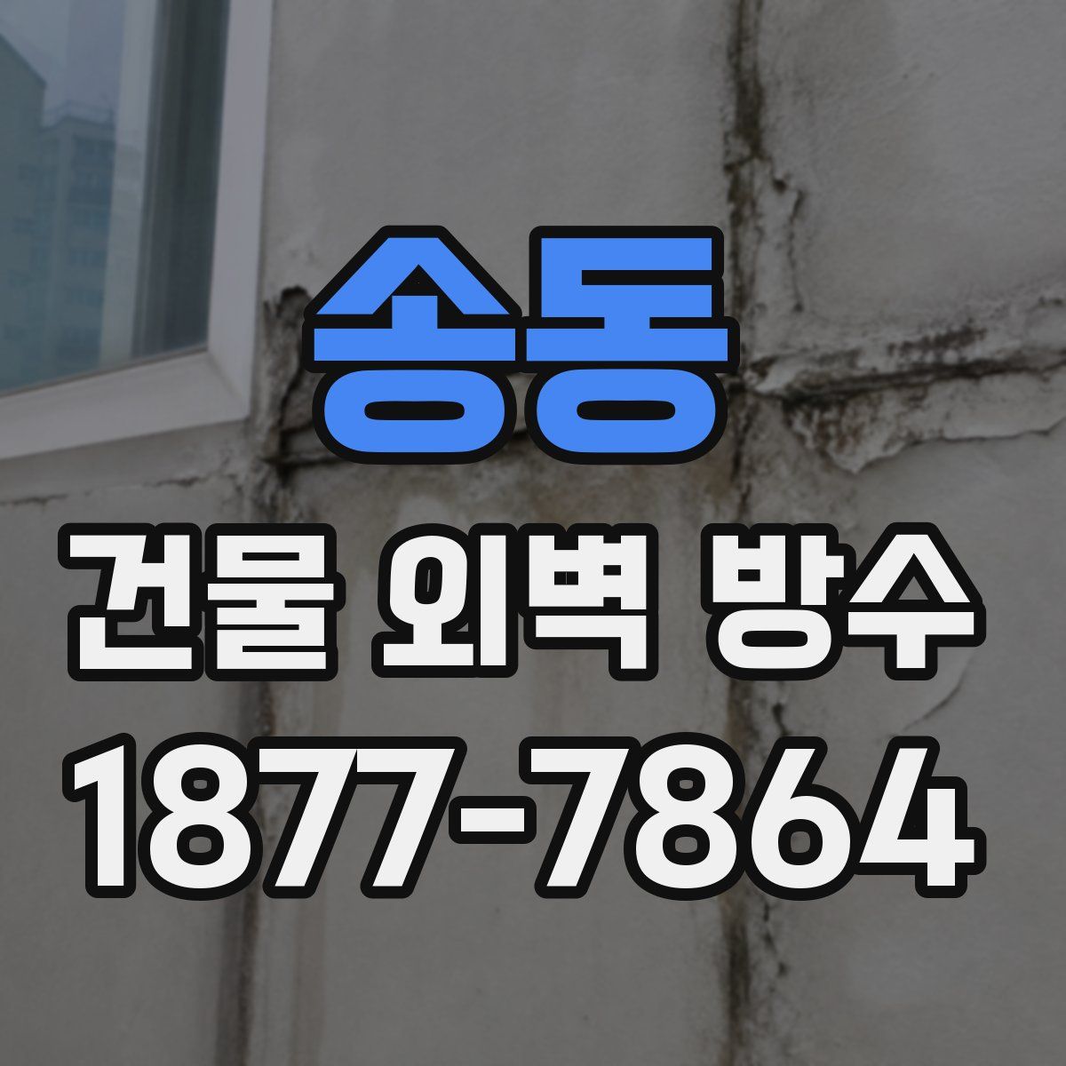 송동 건물 외벽 방수