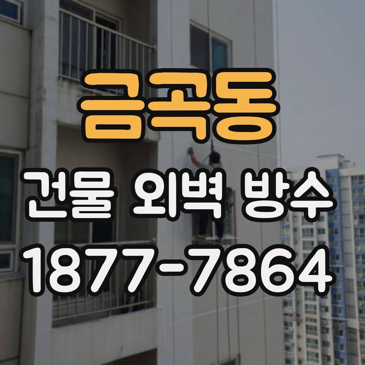 금곡동 건물 외벽 방수