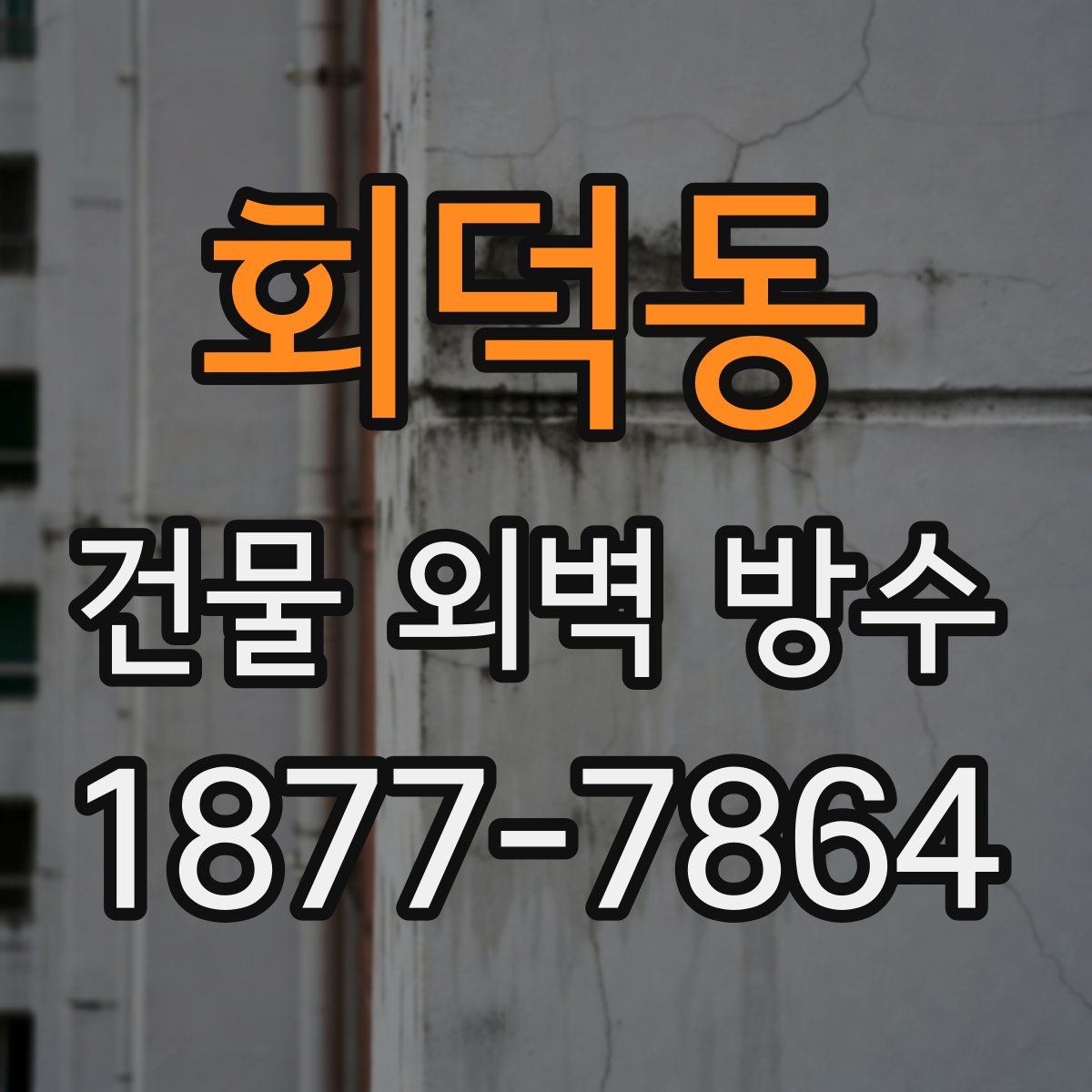 회덕동 건물 외벽 방수