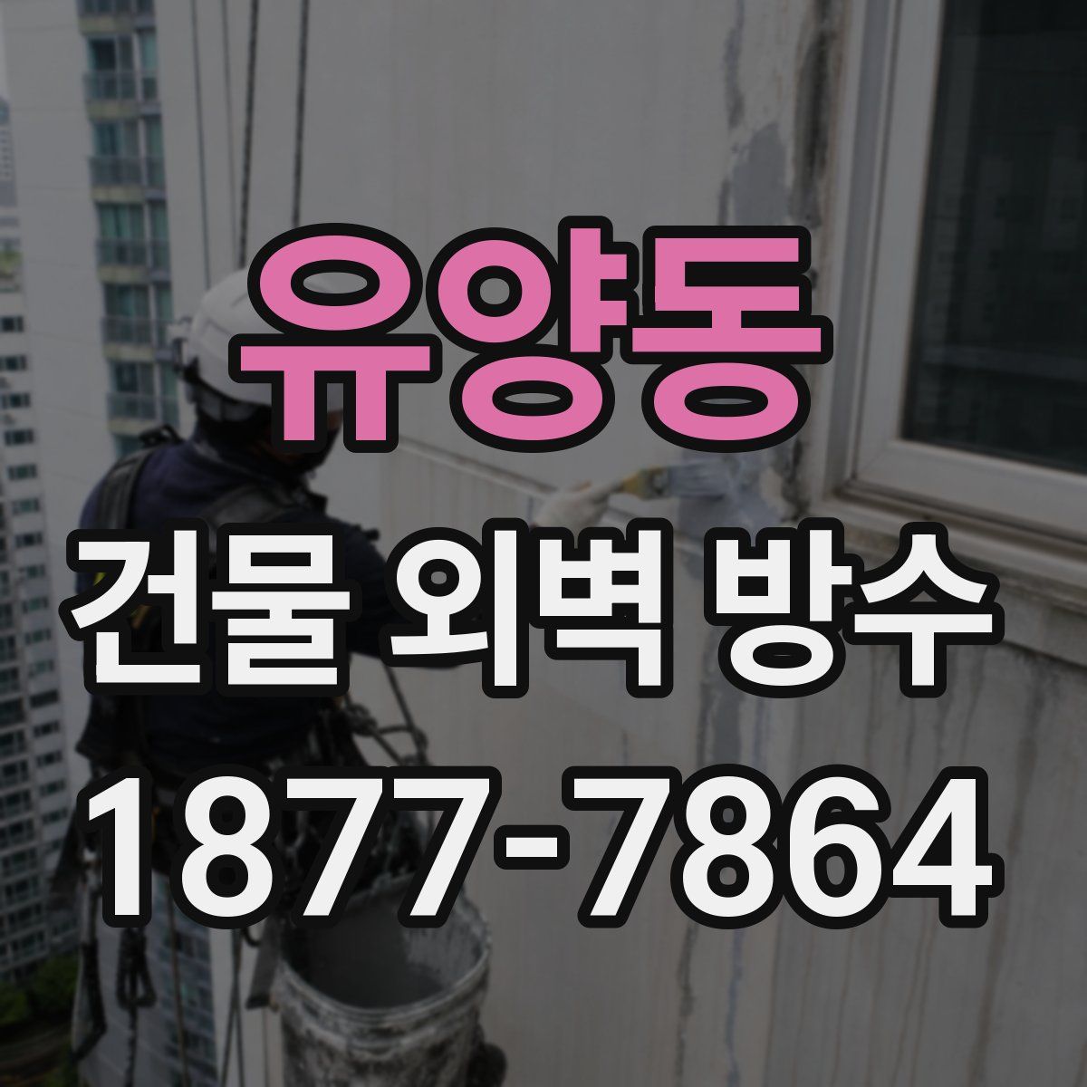 유양동 건물 외벽 방수