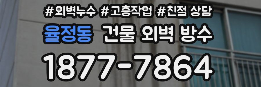 율정동 건물 외벽 방수