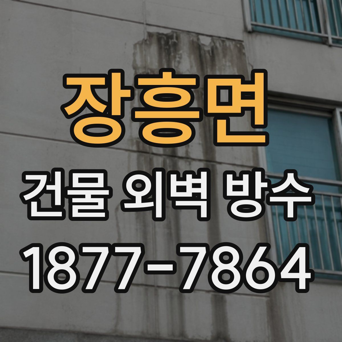 장흥면 건물 외벽 방수