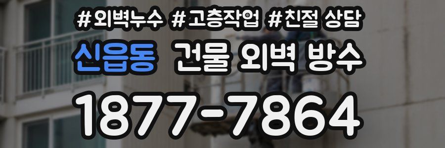 신읍동 건물 외벽 방수