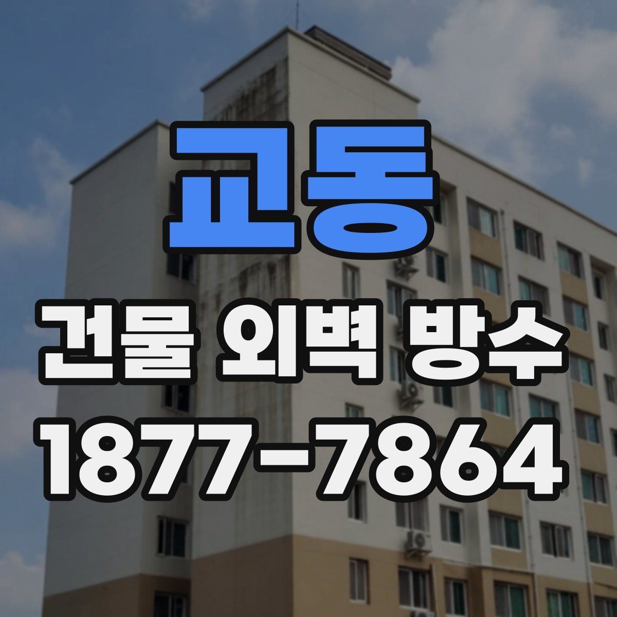 교동 건물 외벽 방수