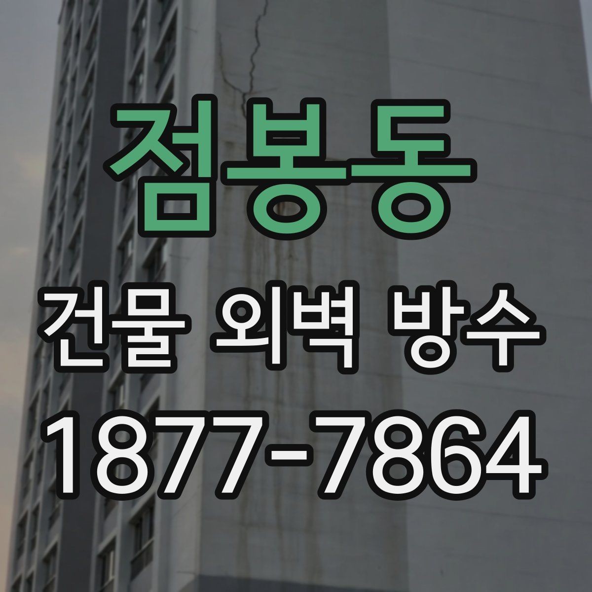 점봉동 건물 외벽 방수 업체 상담 시 물어봐야 할 질문