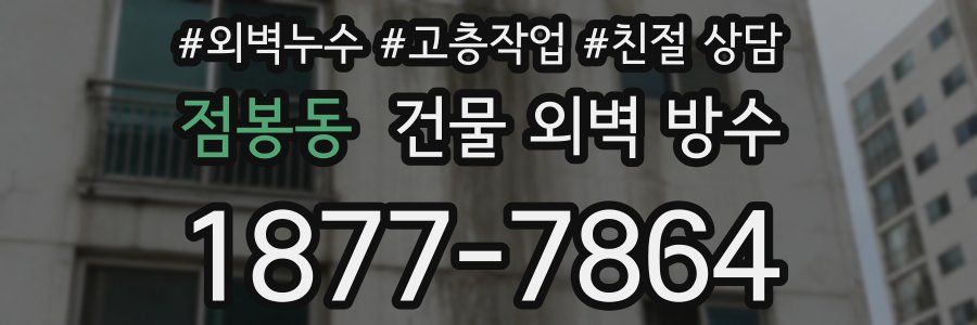 점봉동 건물 외벽 방수