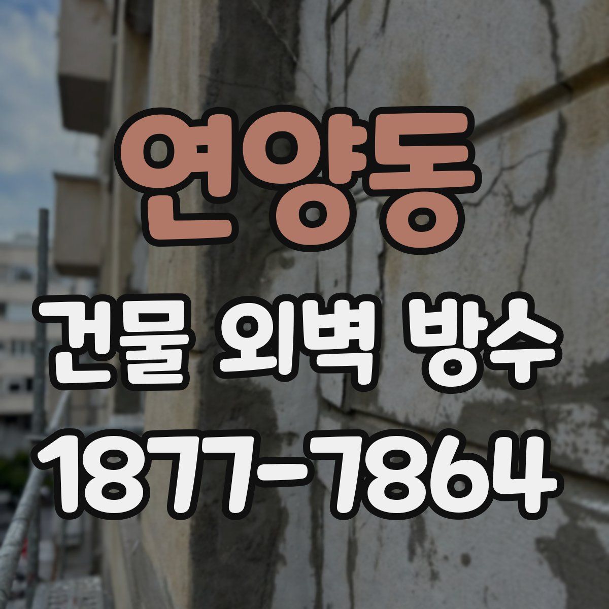 연양동 건물 외벽 방수