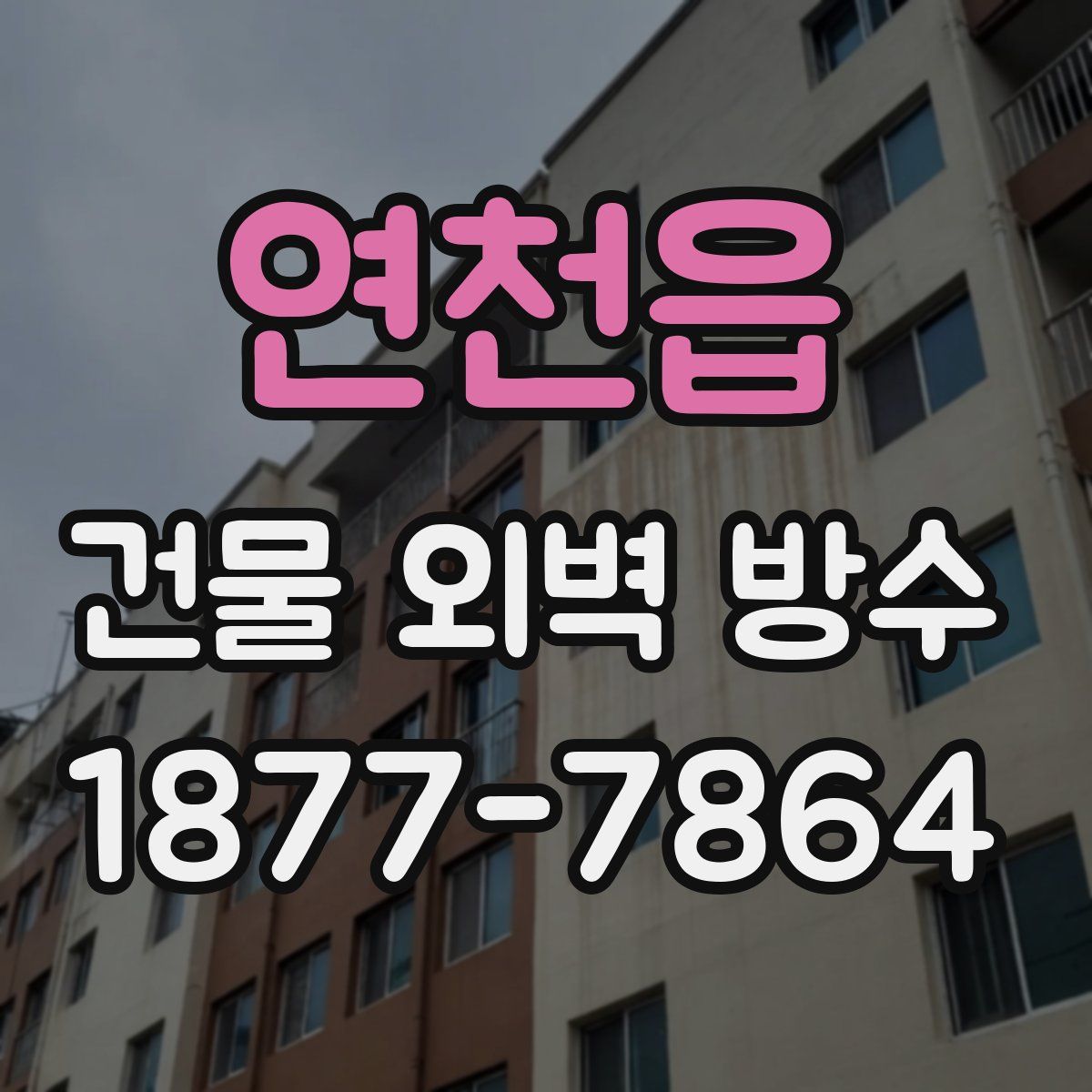 연천읍 건물 외벽 방수