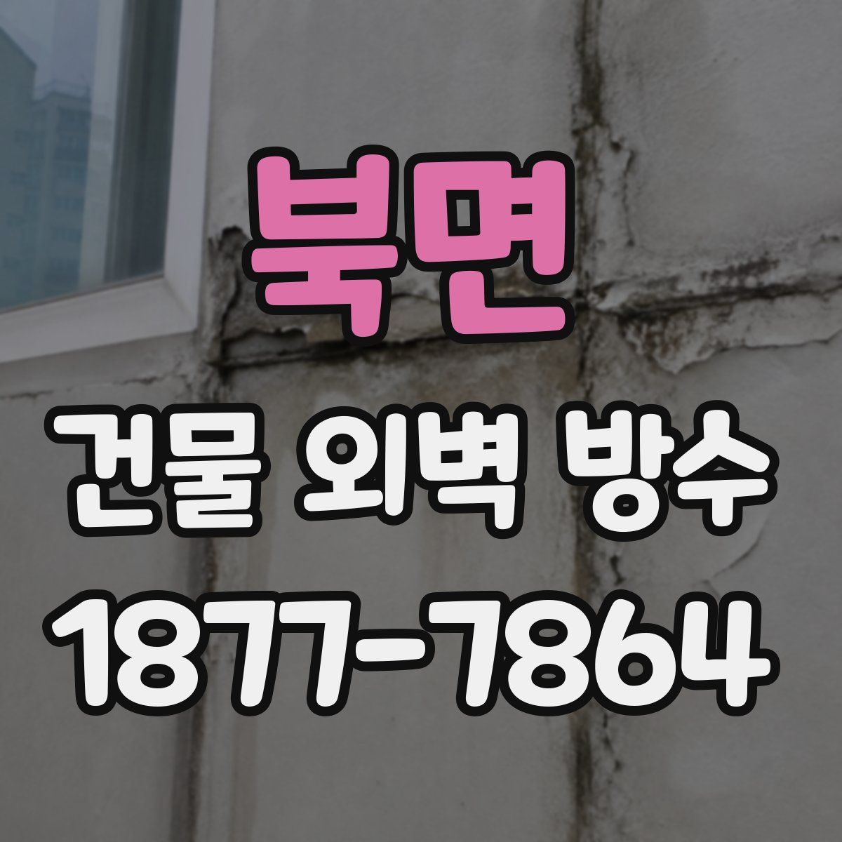 북면 건물 외벽 방수