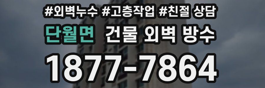단월면 건물 외벽 방수