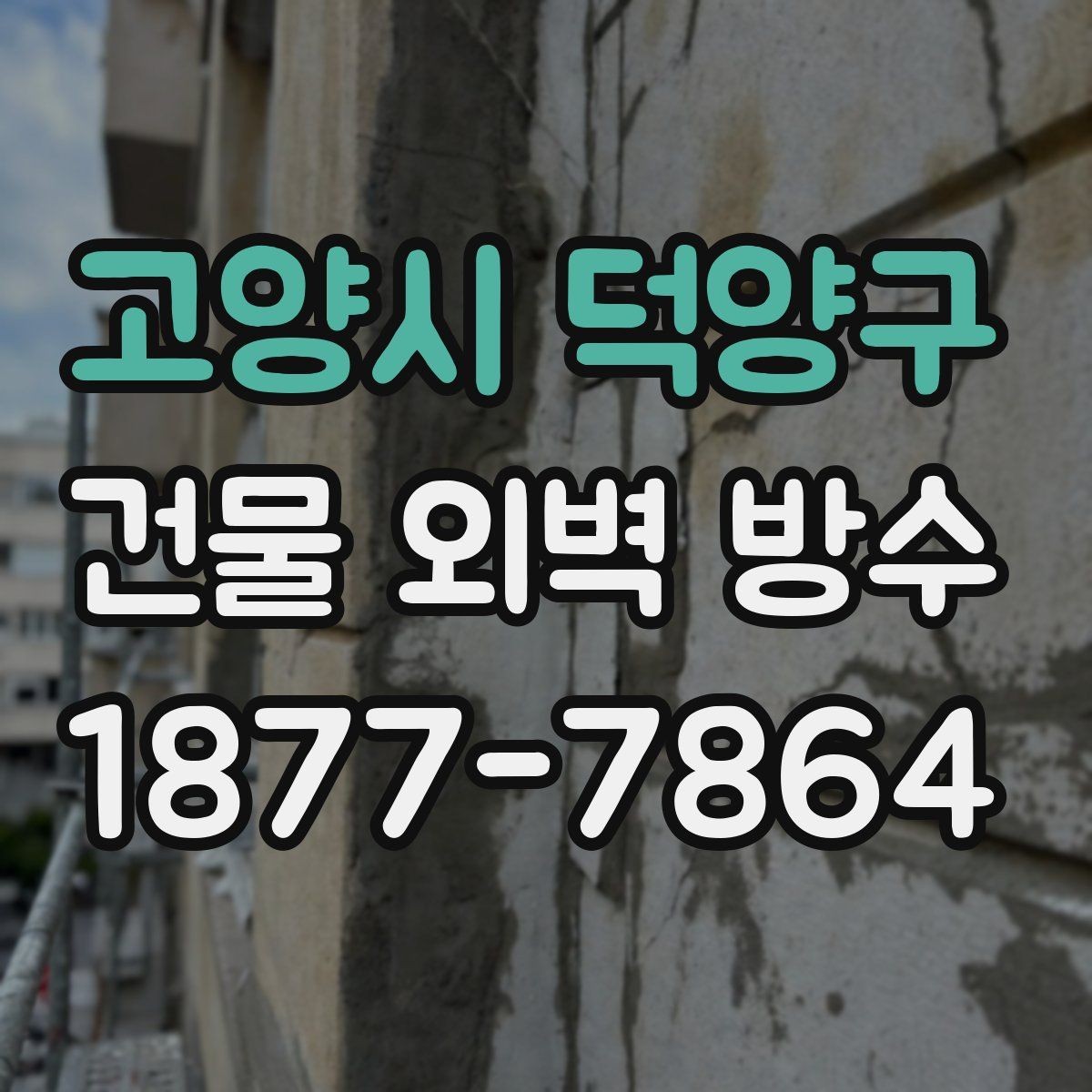 고양시 덕양구 건물 외벽 방수 자재별 장단점 정리
