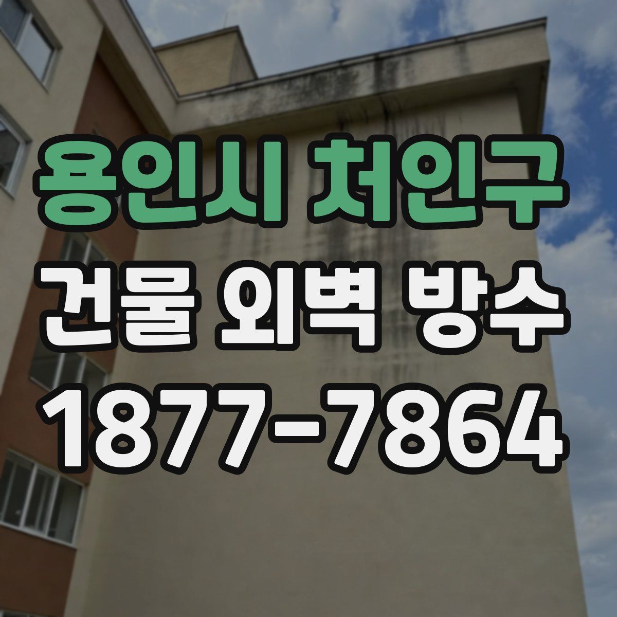 용인시 처인구 건물 외벽 방수