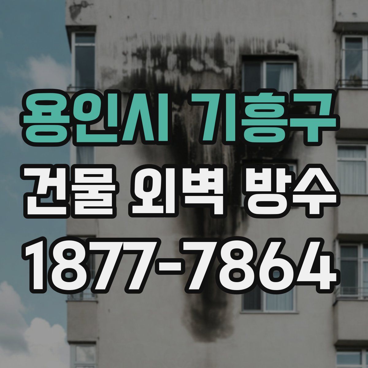 용인시 기흥구 건물 외벽 방수