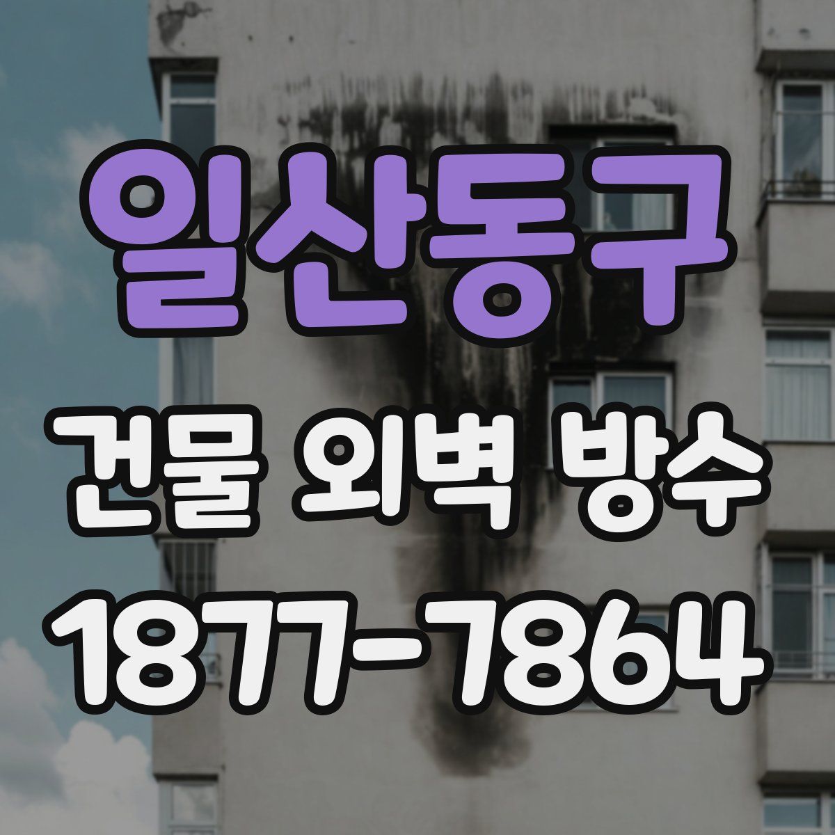 일산동구 건물 외벽 방수