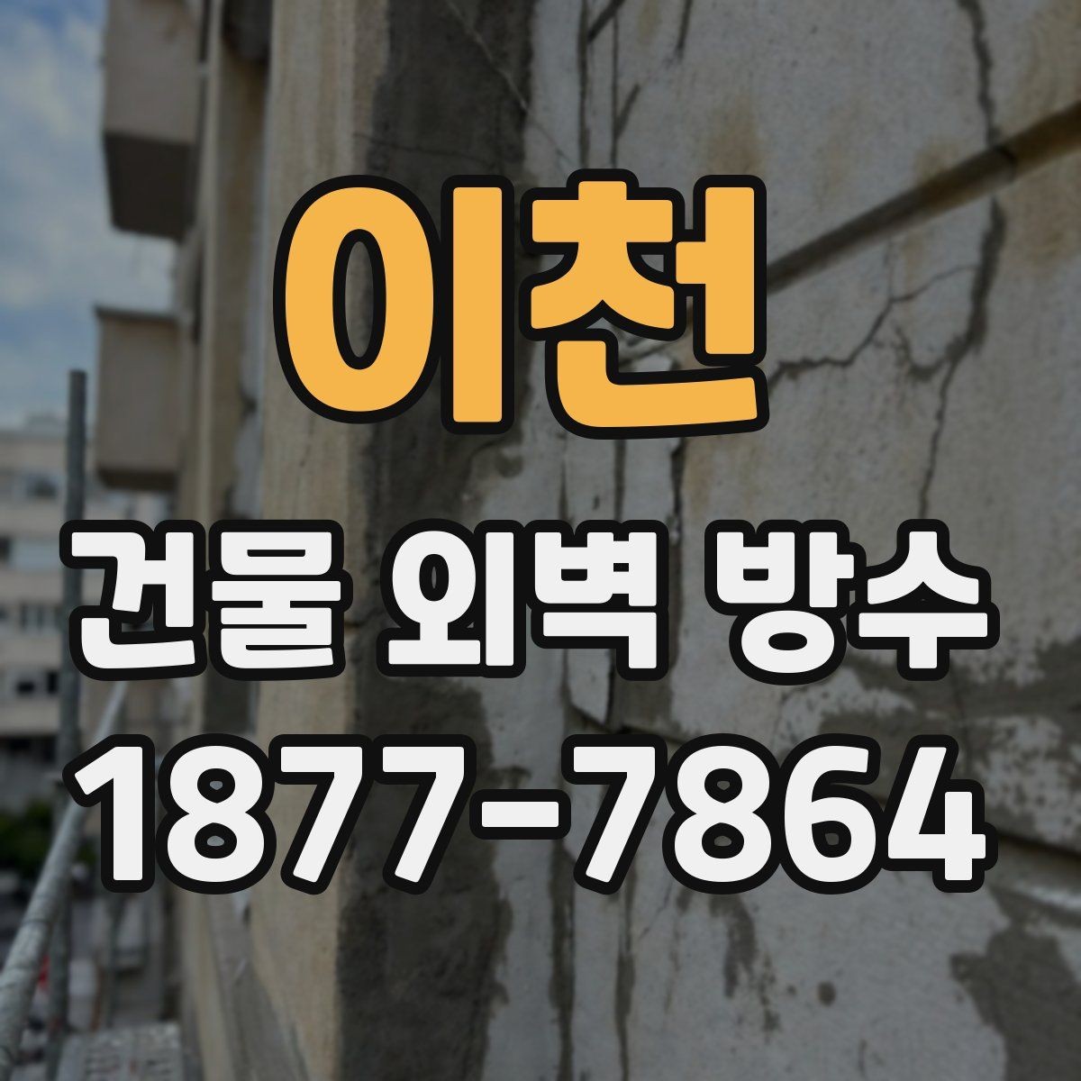 이천 건물 외벽 방수 현장 조사에서 보는 포인트
