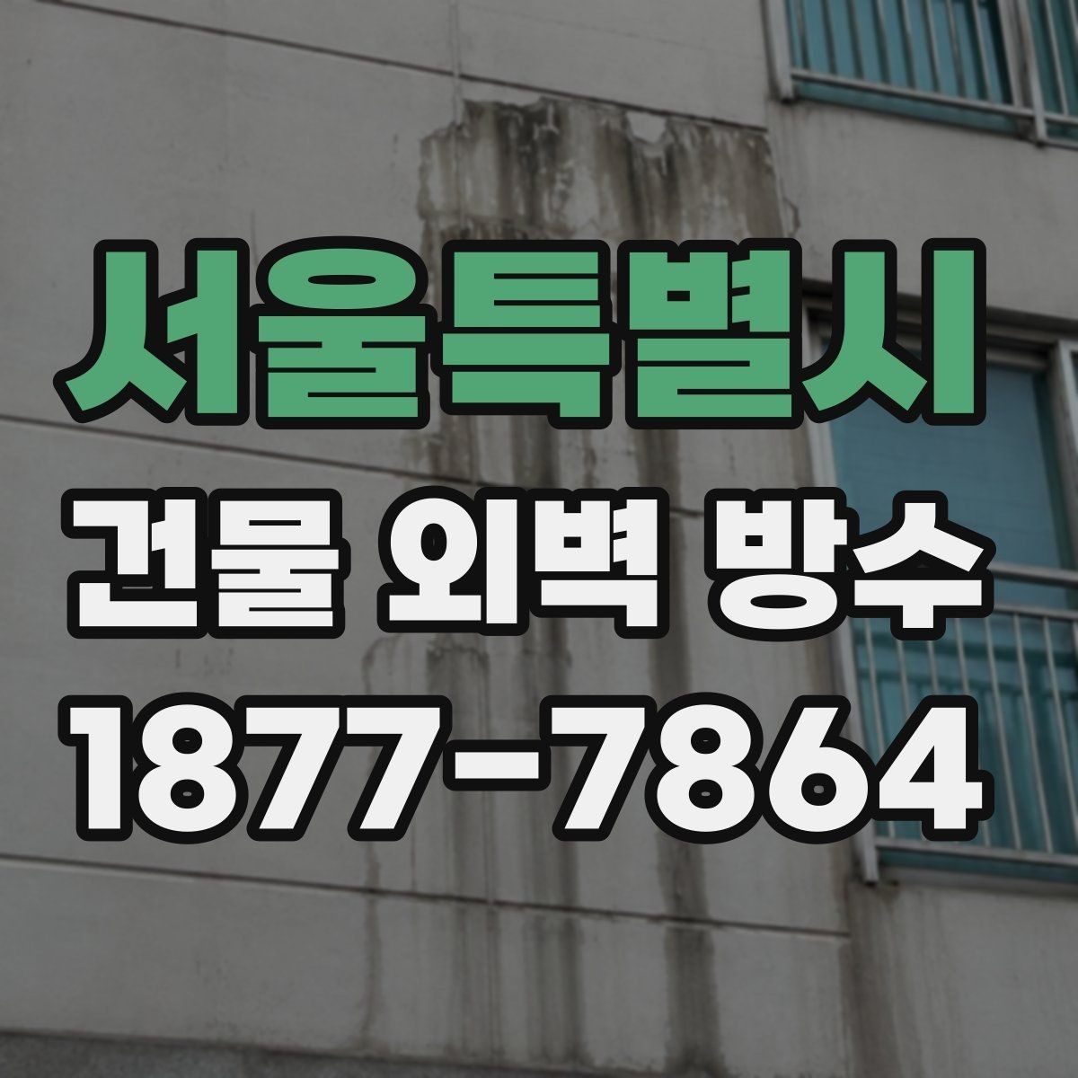 서울특별시 건물 외벽 방수 점검 항목을 한 번에 정리